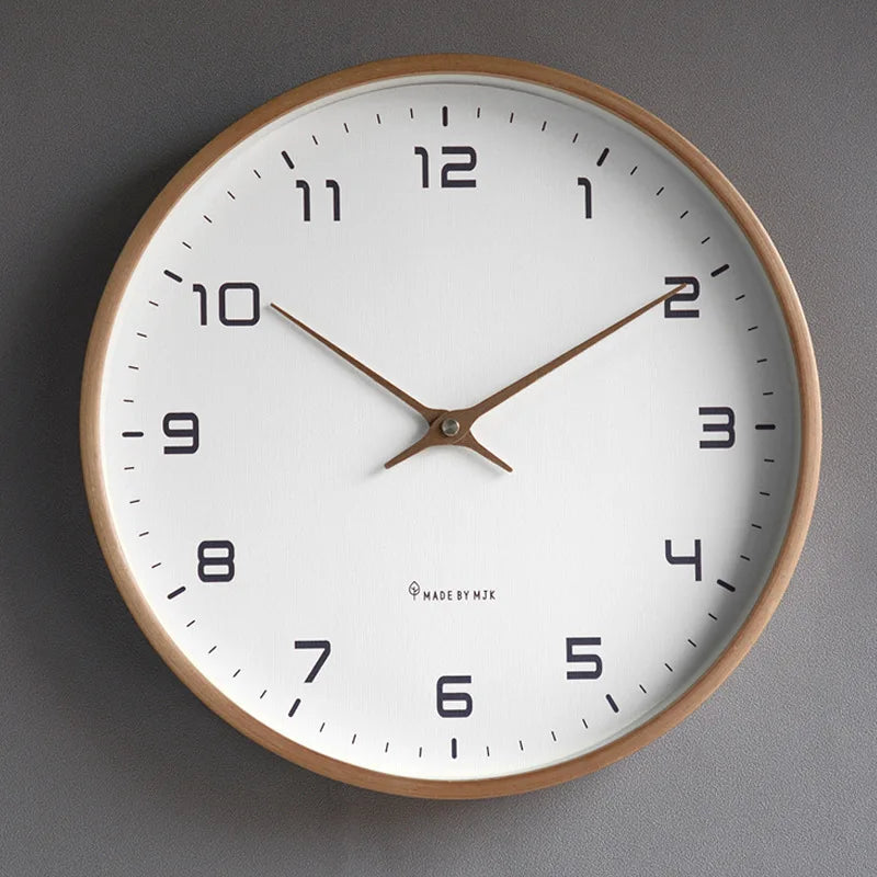Smooth Grain Wall Clock