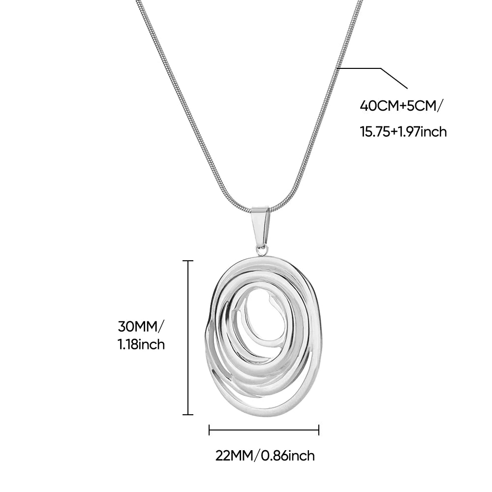 Oval Glow Necklace