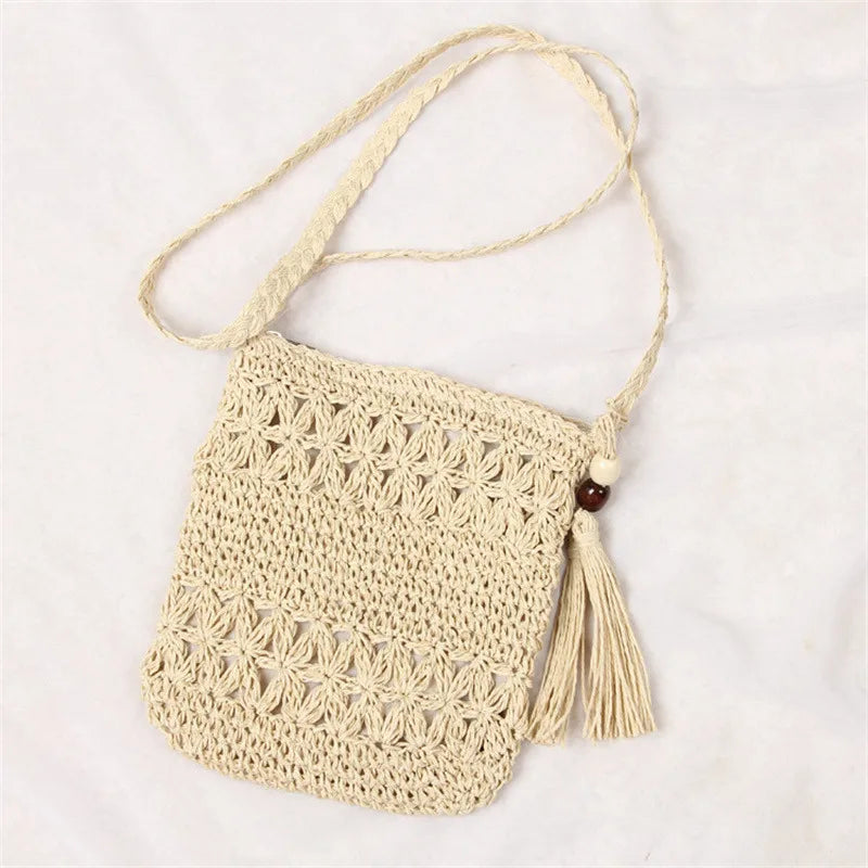 Woven Summer Crossbody Bag