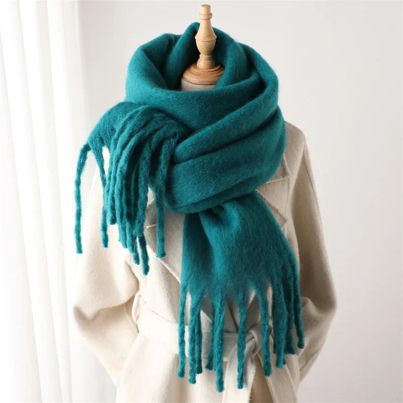 Long Winter Shawl
