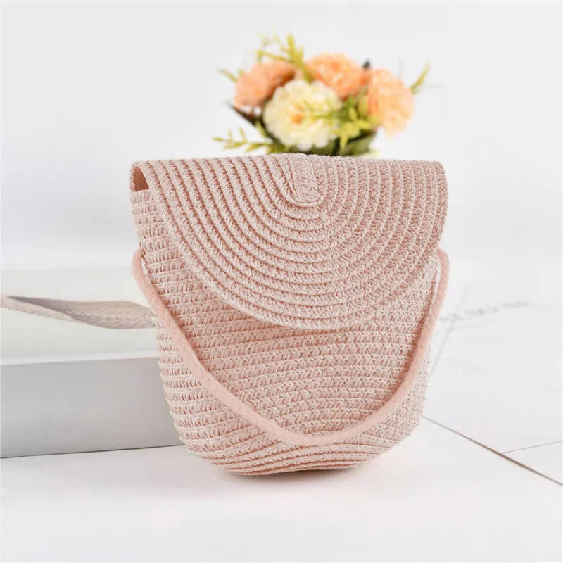 Woven Summer Crossbody Bag