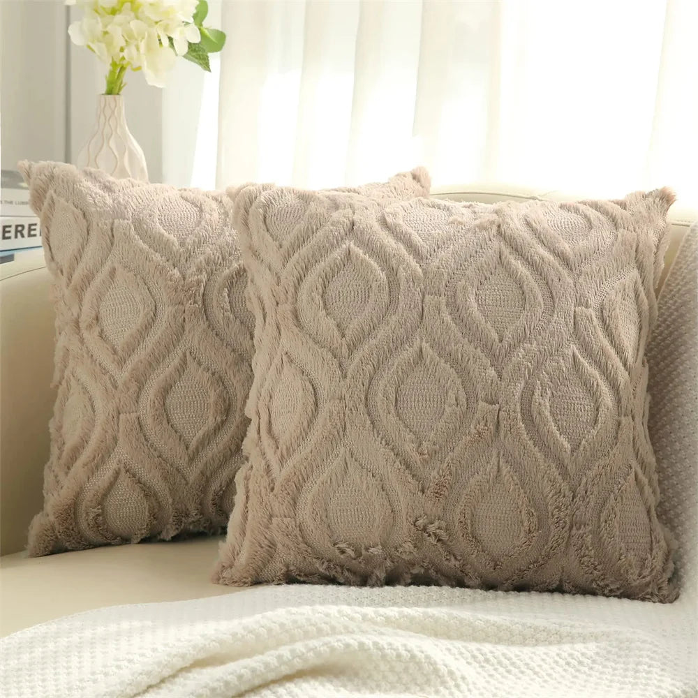 Homaxy Velvet Throw Pillow Cover