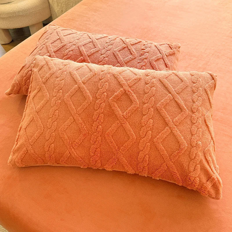 Cozy Velvet Rectangle Pillow Covers