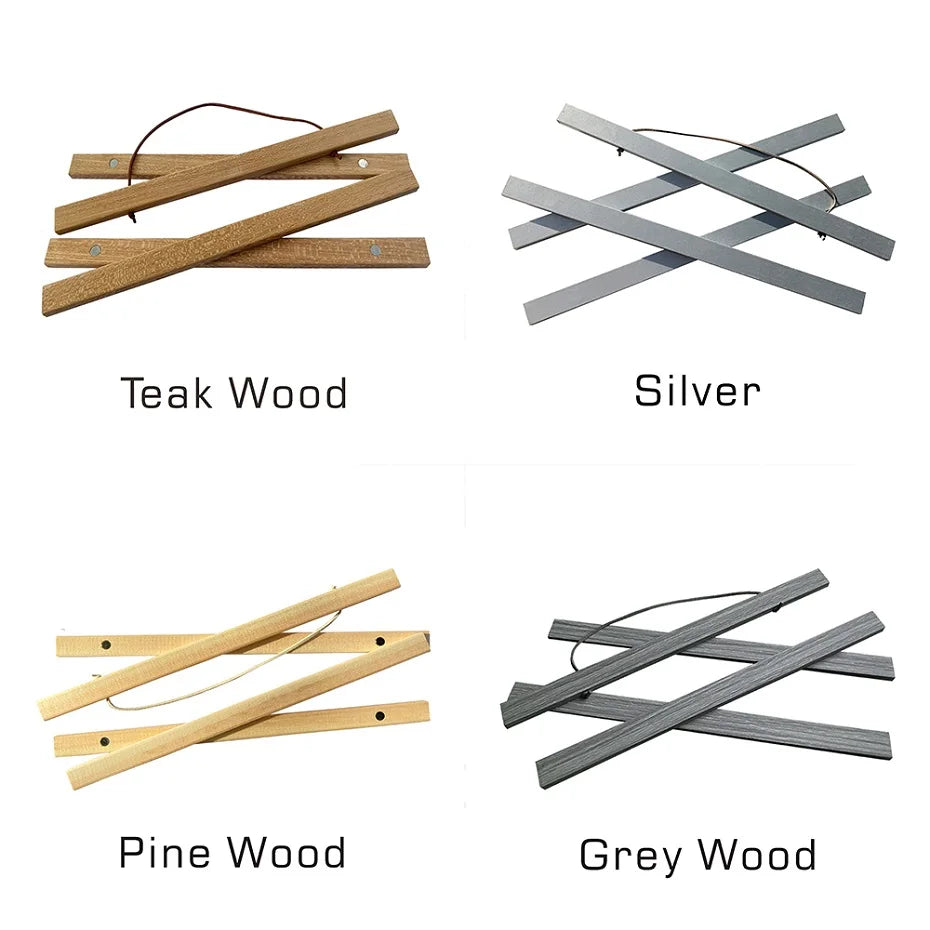 Graceful Hanging Frame – Premium Wood & Magnetic Design in 8 Colors