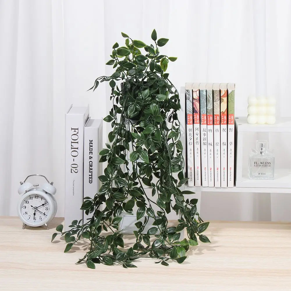 Potted Hanging Vines Decor