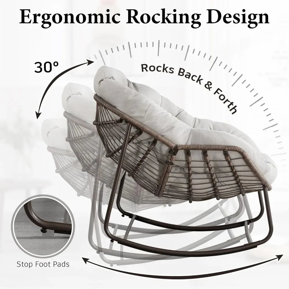 Cushioned Rocker Seat