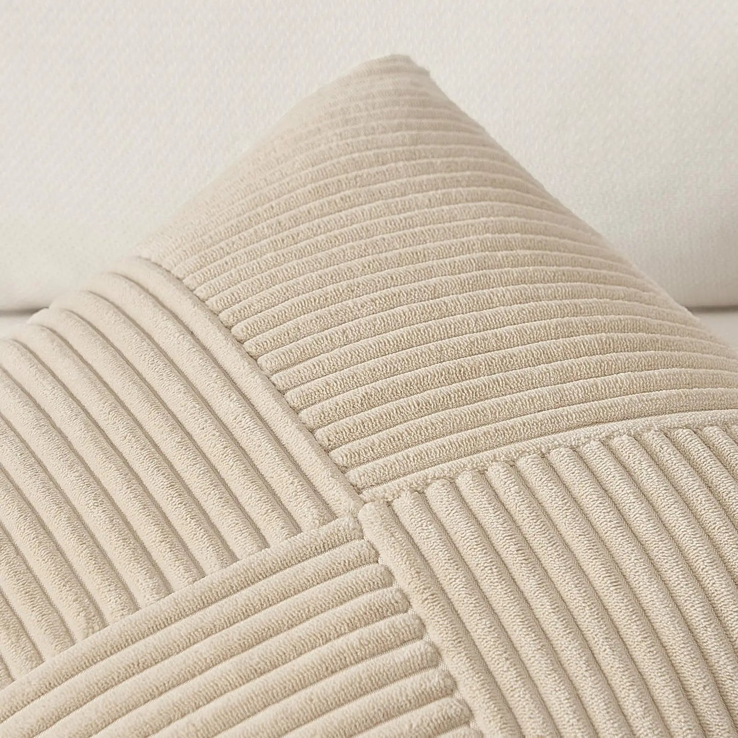 Decorative Corduroy Throw Pillow