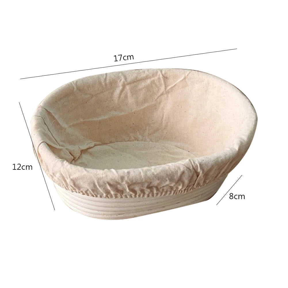 Artisan Rattan Baking Basket
