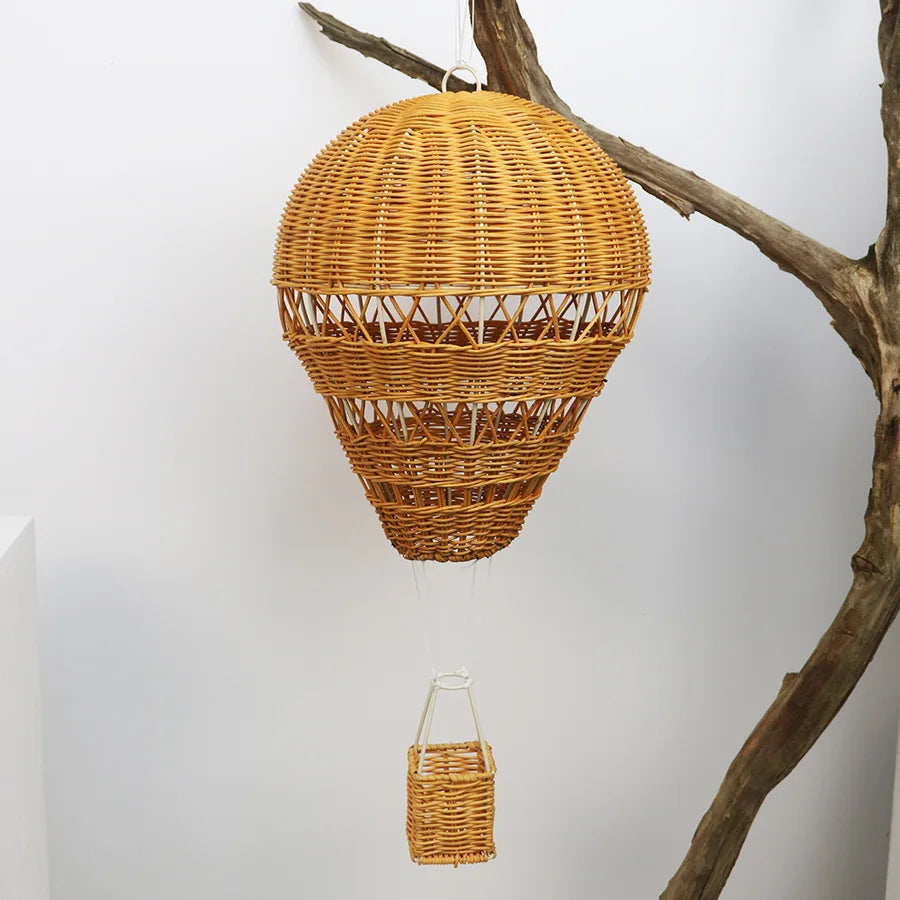 Boho Woven Hot Air Balloon