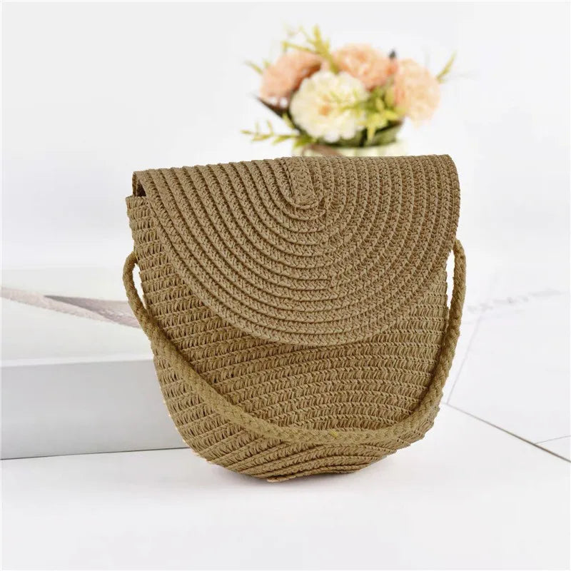 Woven Summer Crossbody Bag