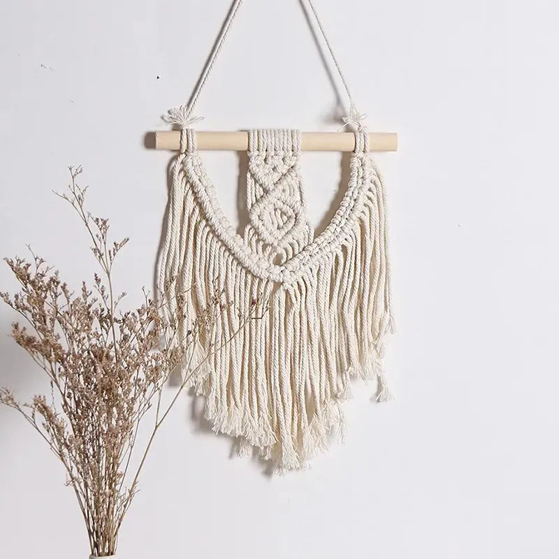 Willow Breeze Hanging Macrame Tapestry