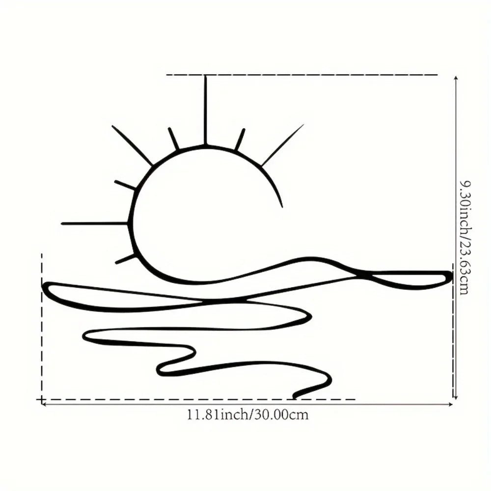 Sunrise Metal Art