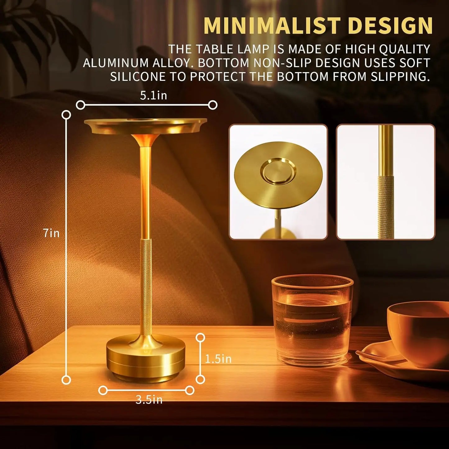 Touch Sensitive Ambient Light