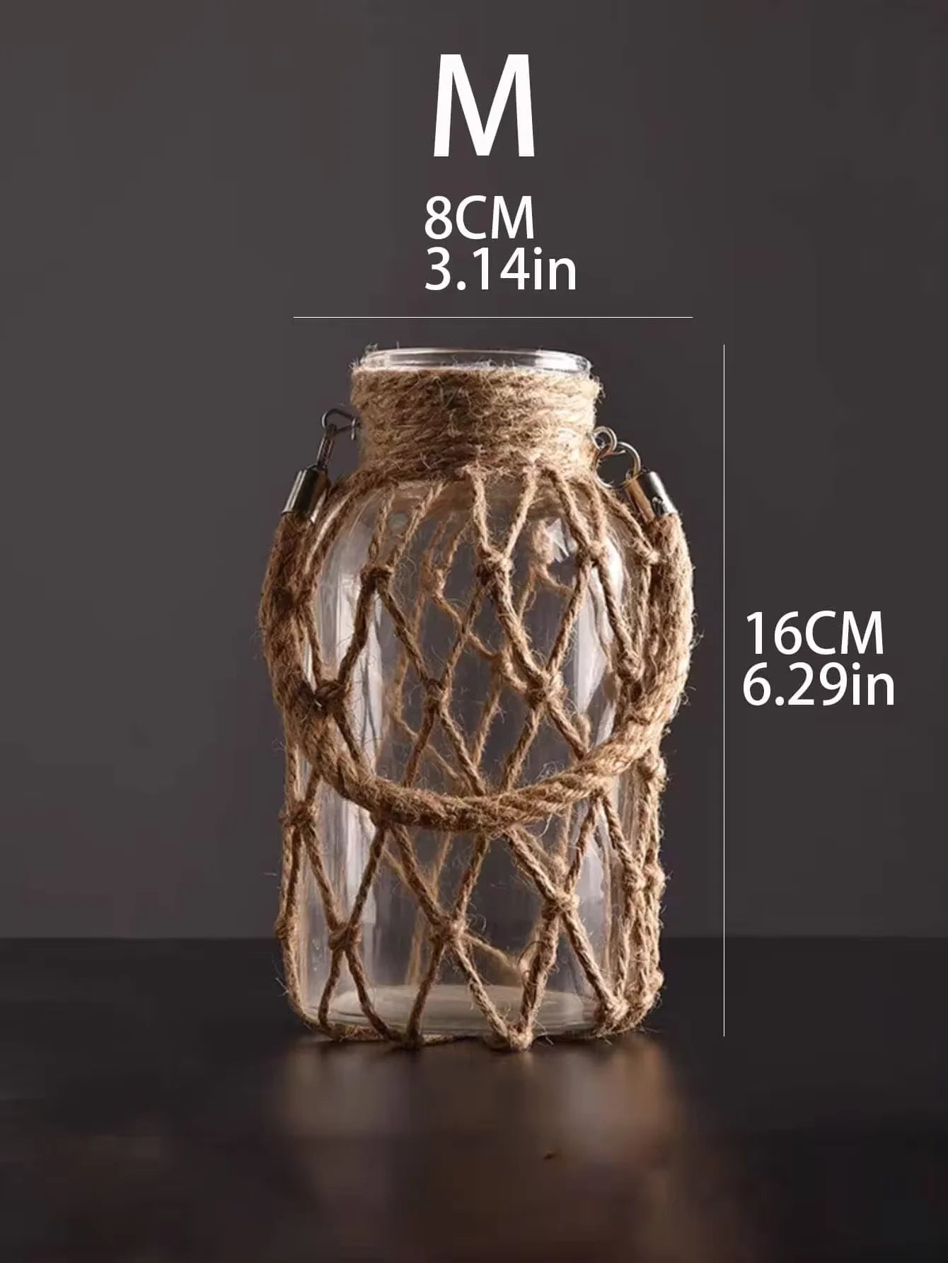Rustic Glass Vase