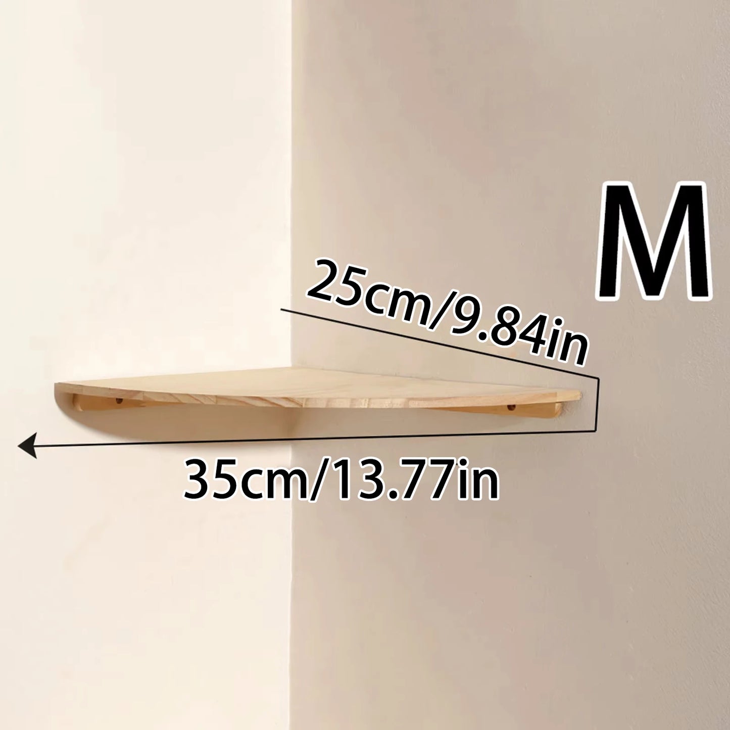 Wooden Floating Shelf