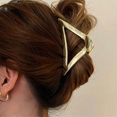 Gold S Shaped Hair Clip