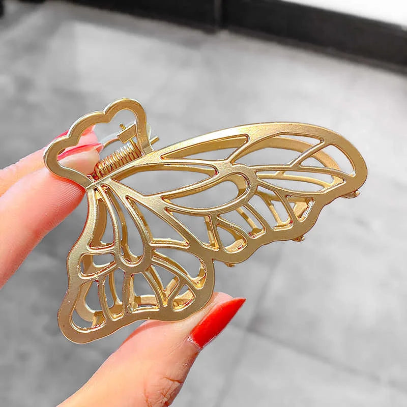 Gold S Shaped Hair Clip