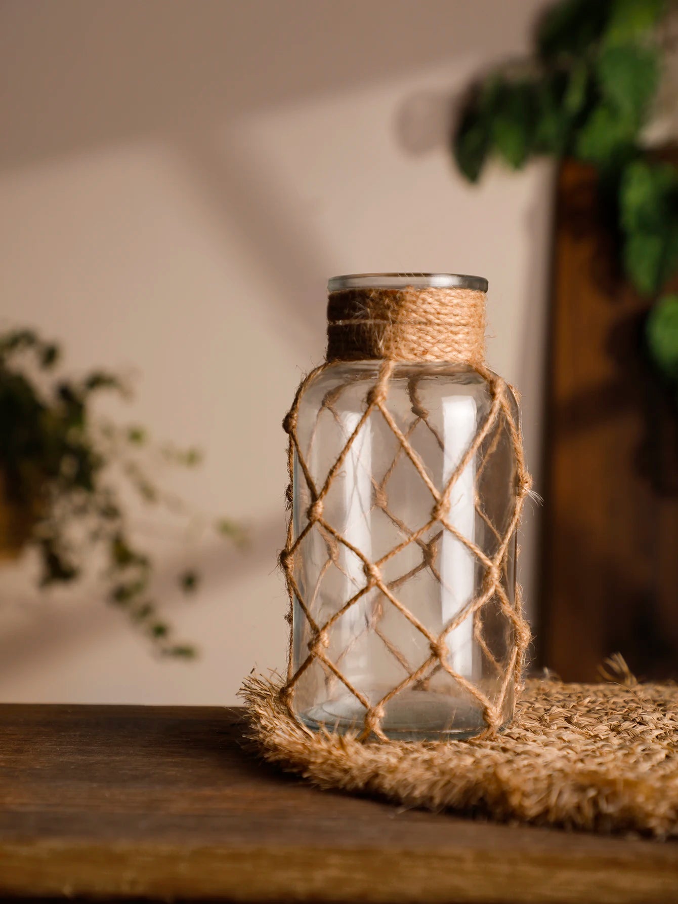 Rustic Glass Vase