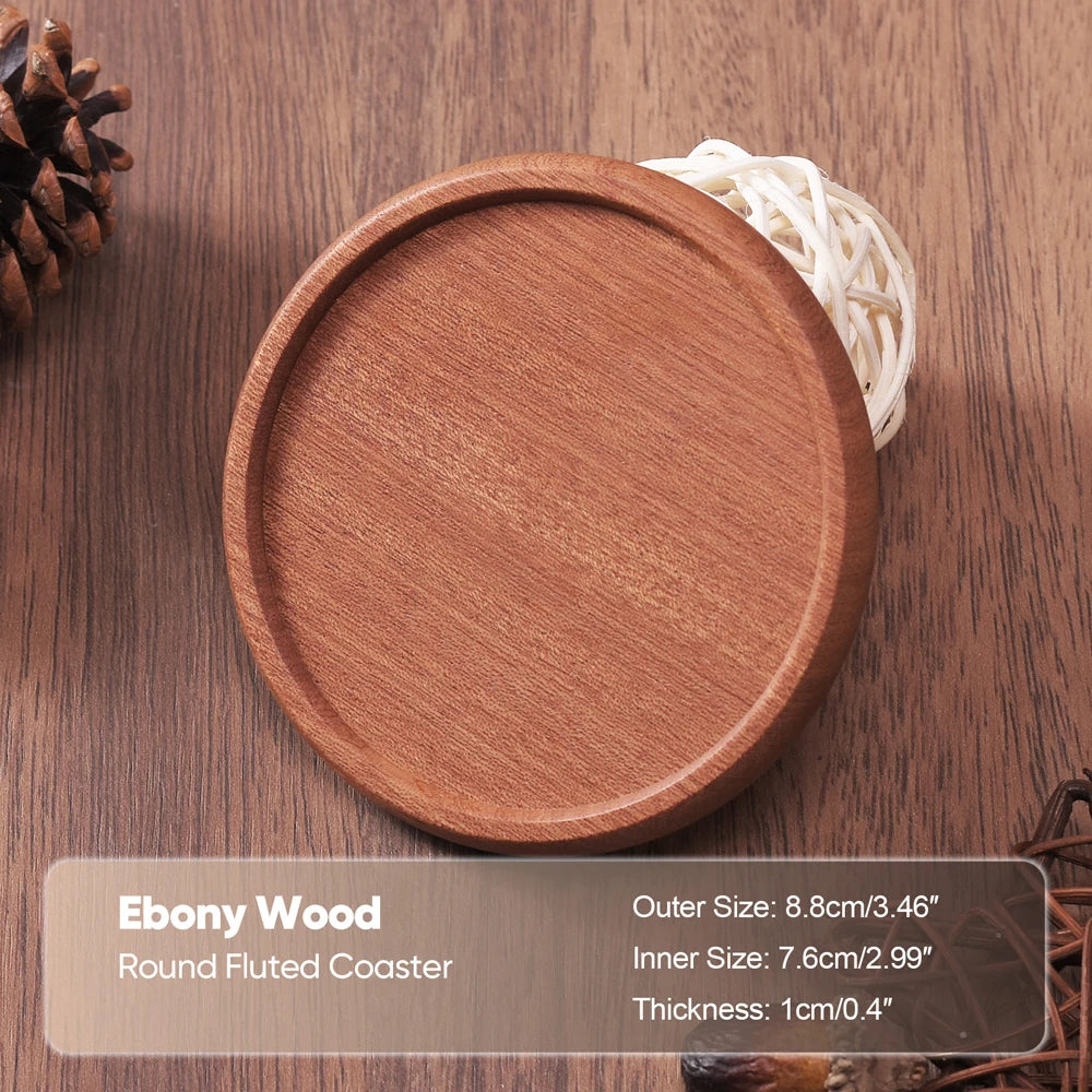 Handcrafted Walnut Coasters