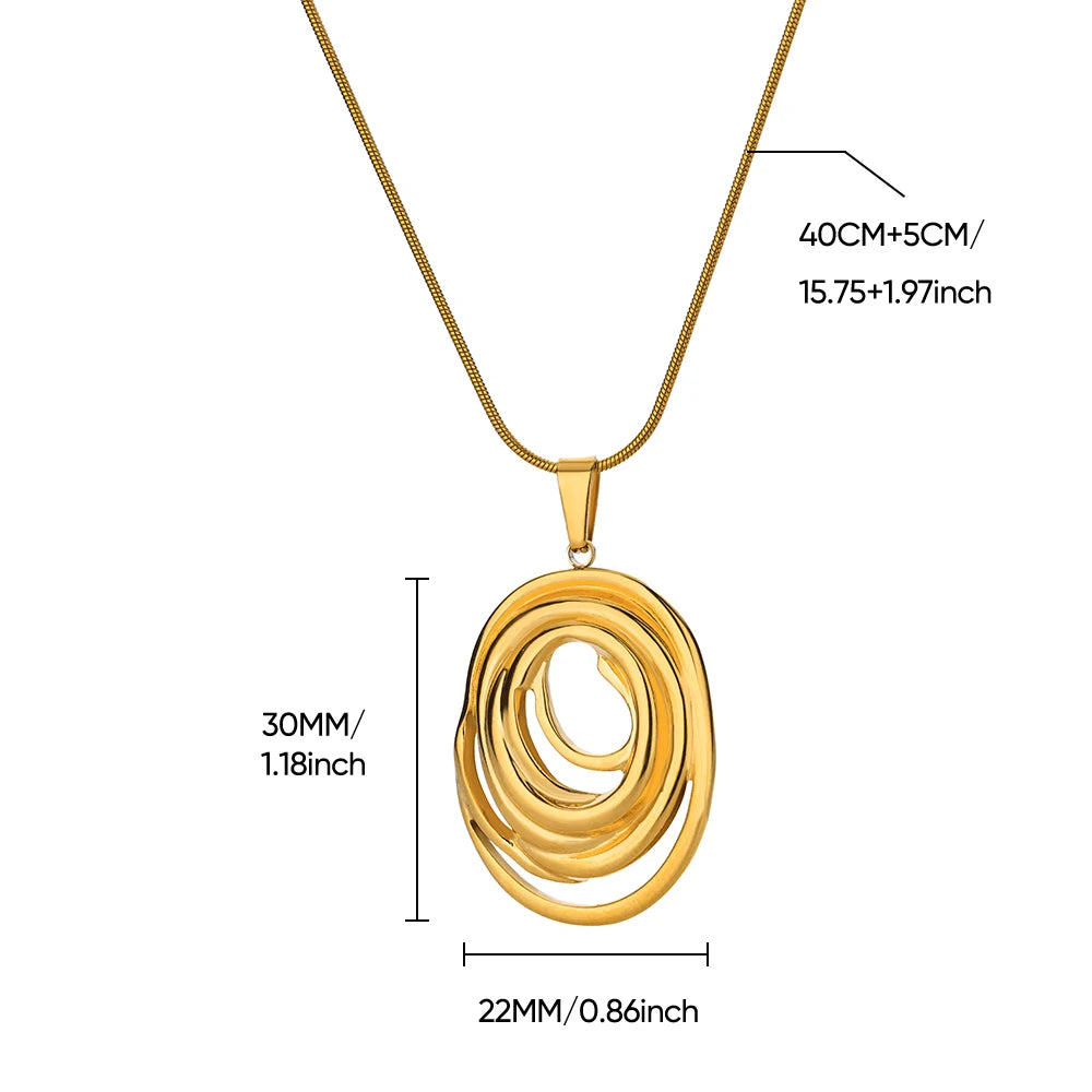 Oval Glow Necklace
