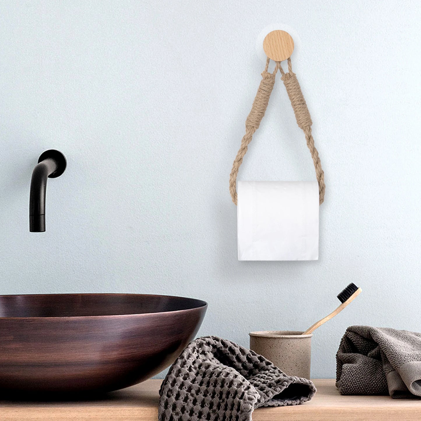 Woven Hemp Rope Wall Hanger