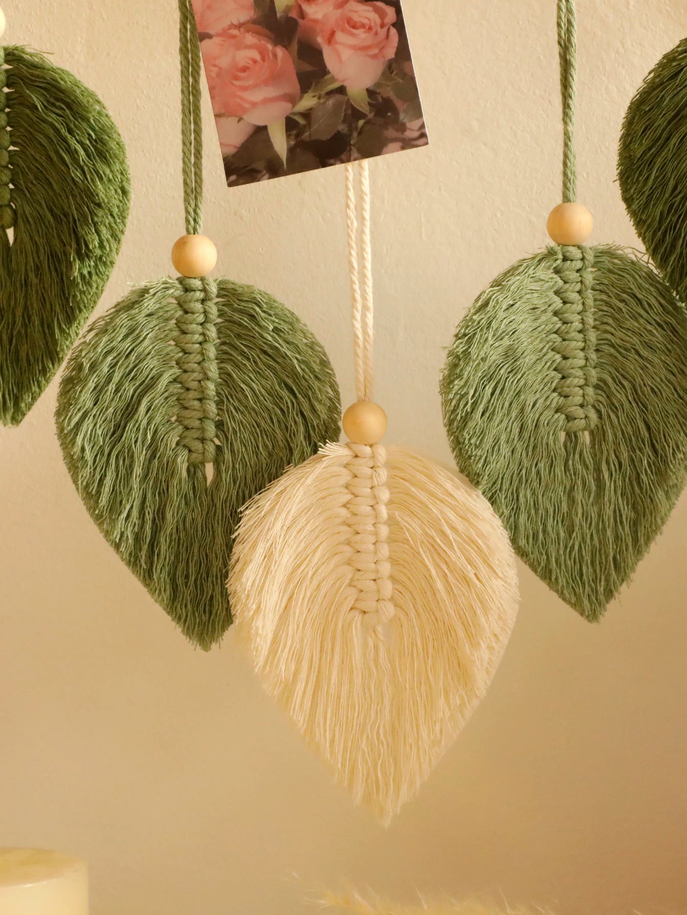 Leaf Macrame Floating Shelf for a Dreamy Wall Display