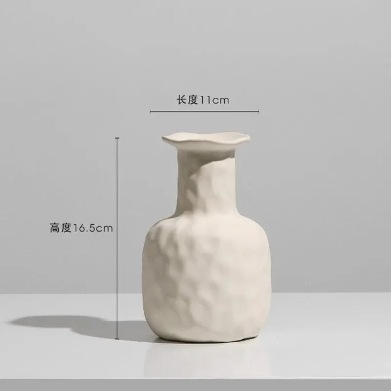 Sculptural Ceramic Flower Vase