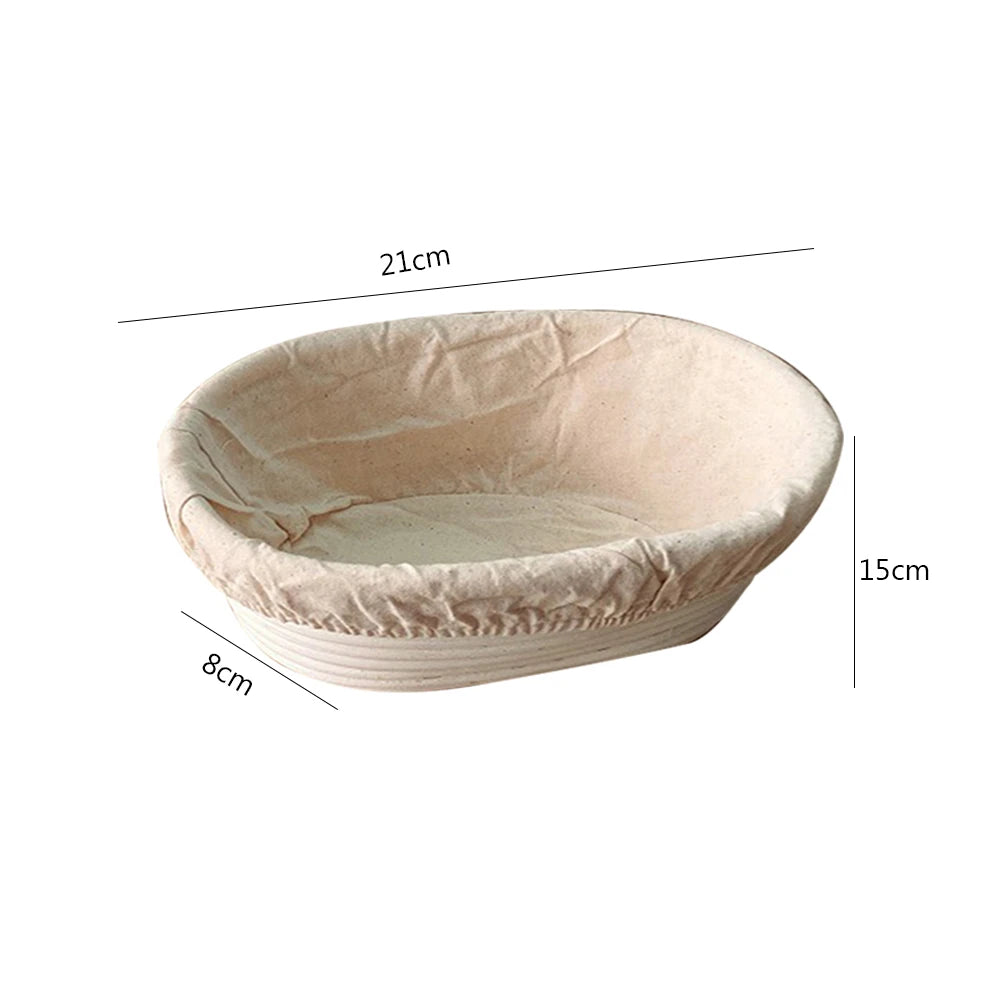 Artisan Rattan Baking Basket