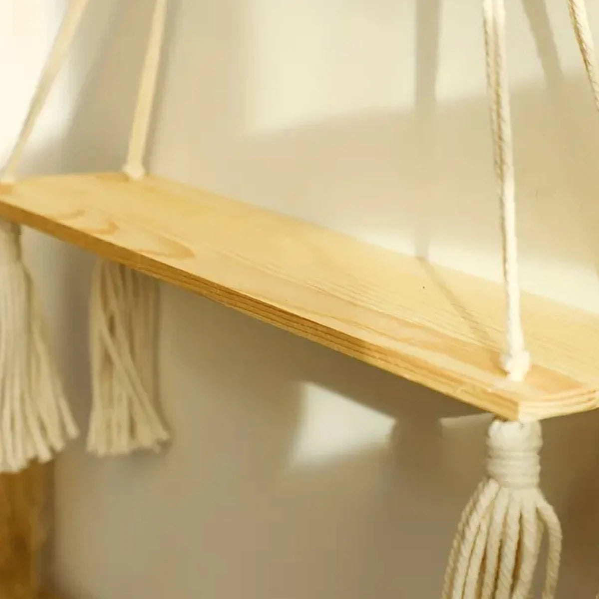 Decorative Macrame Shelf