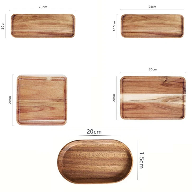 Rustic Acacia Tray