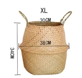 Handwoven Seaweed Basket