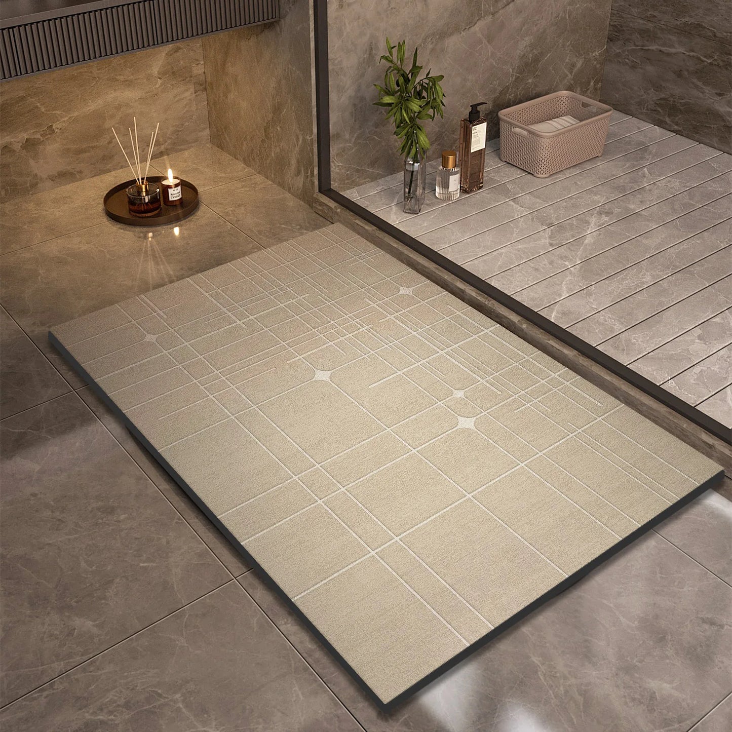 Soft Touch Fast Dry Shower Mat