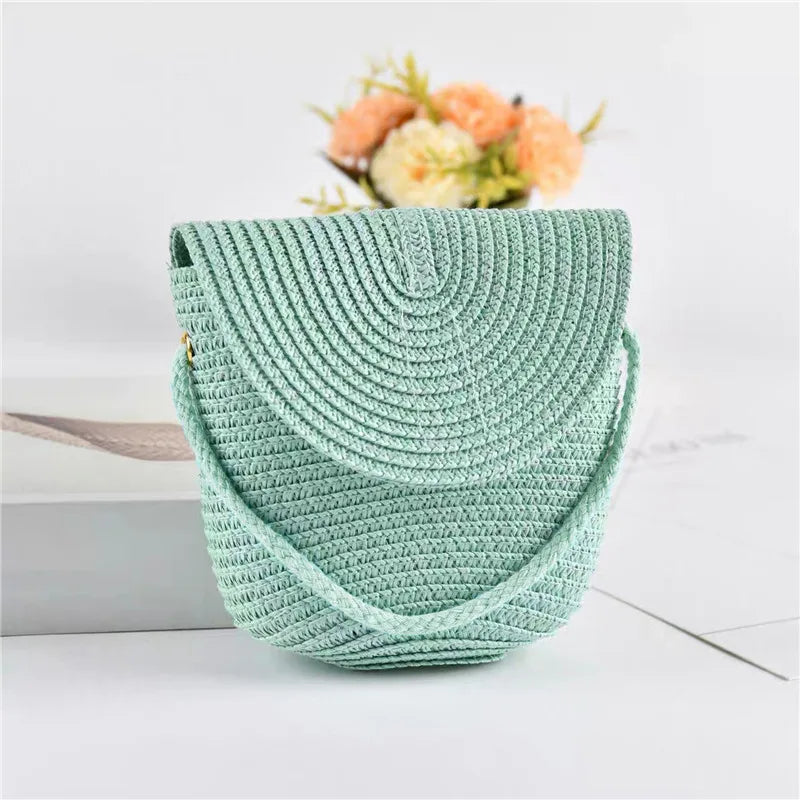 Woven Summer Crossbody Bag