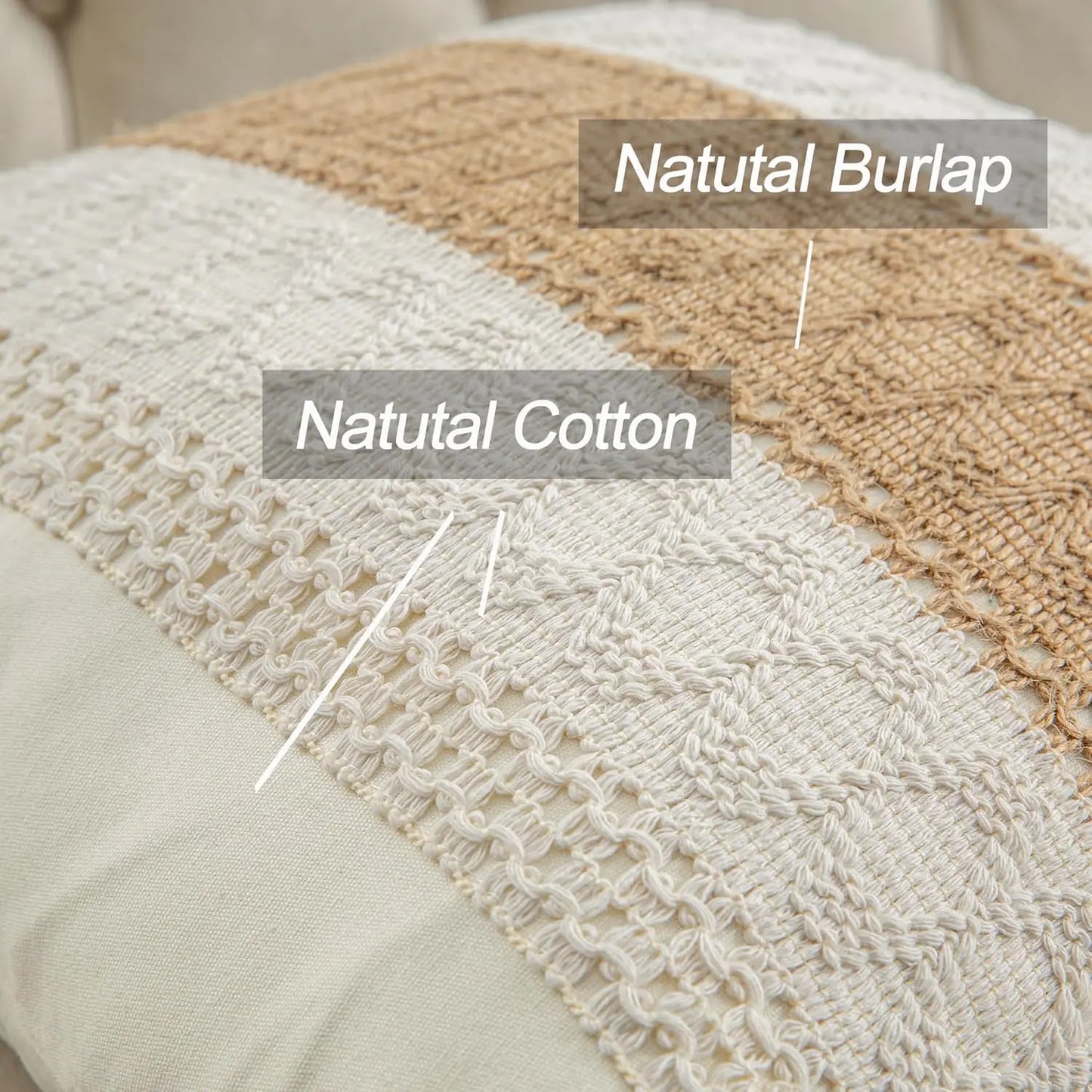 Rustic Charm Accent Cushion