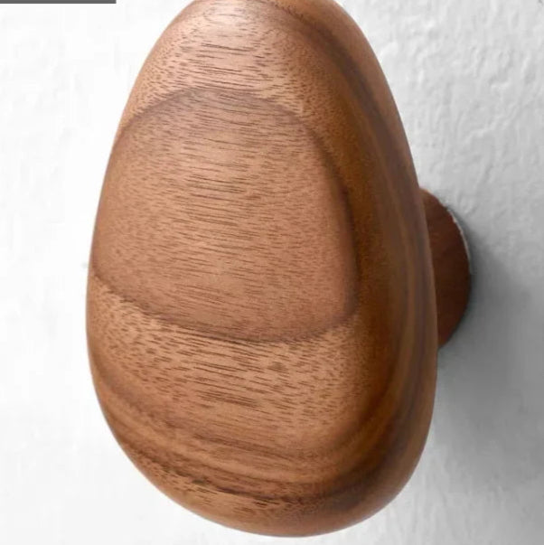 Pebble-Shaped Wall-Mounted Hook