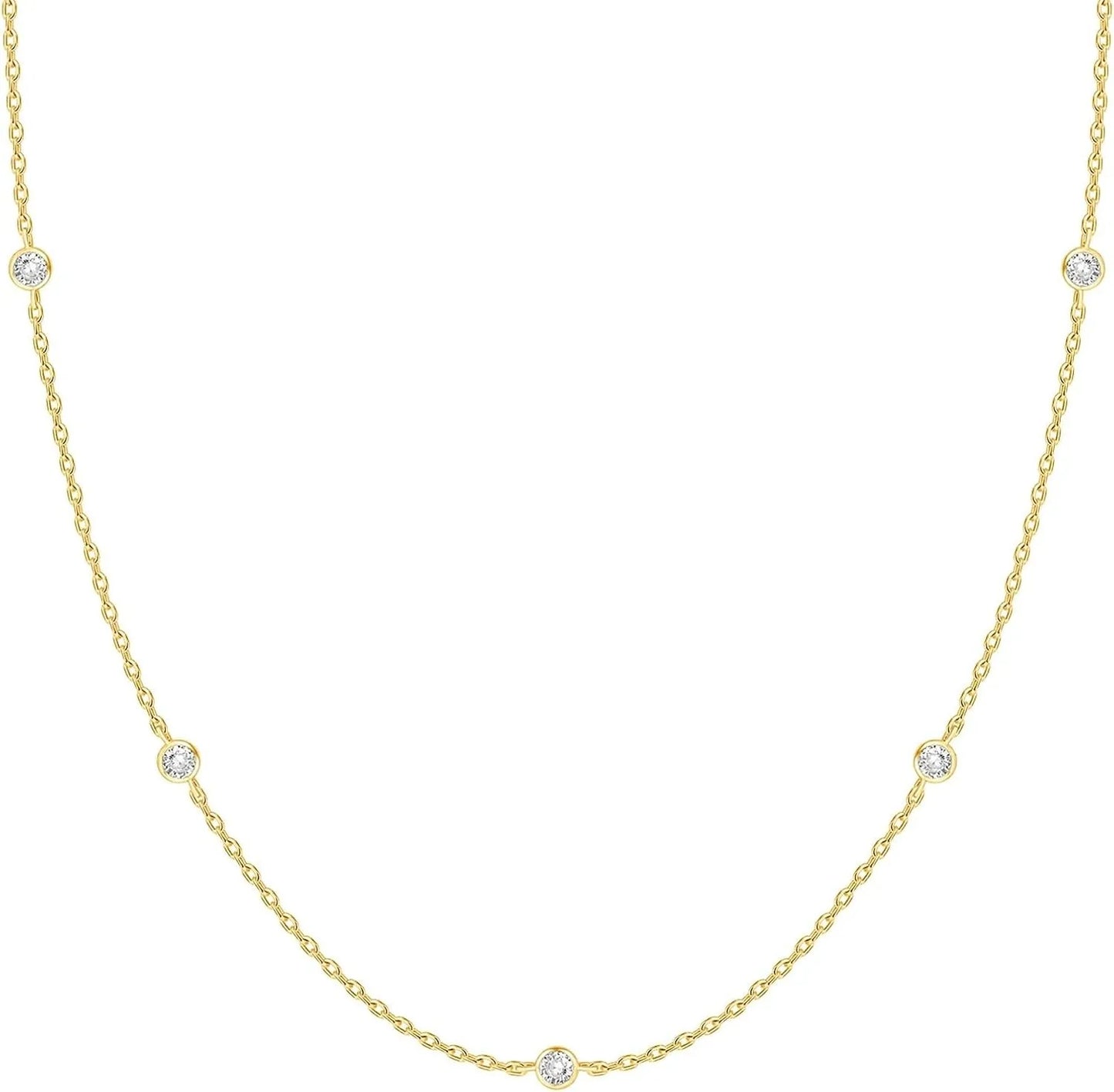 Moonlit Dots Necklace