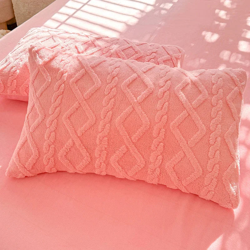 Cozy Velvet Rectangle Pillow Covers