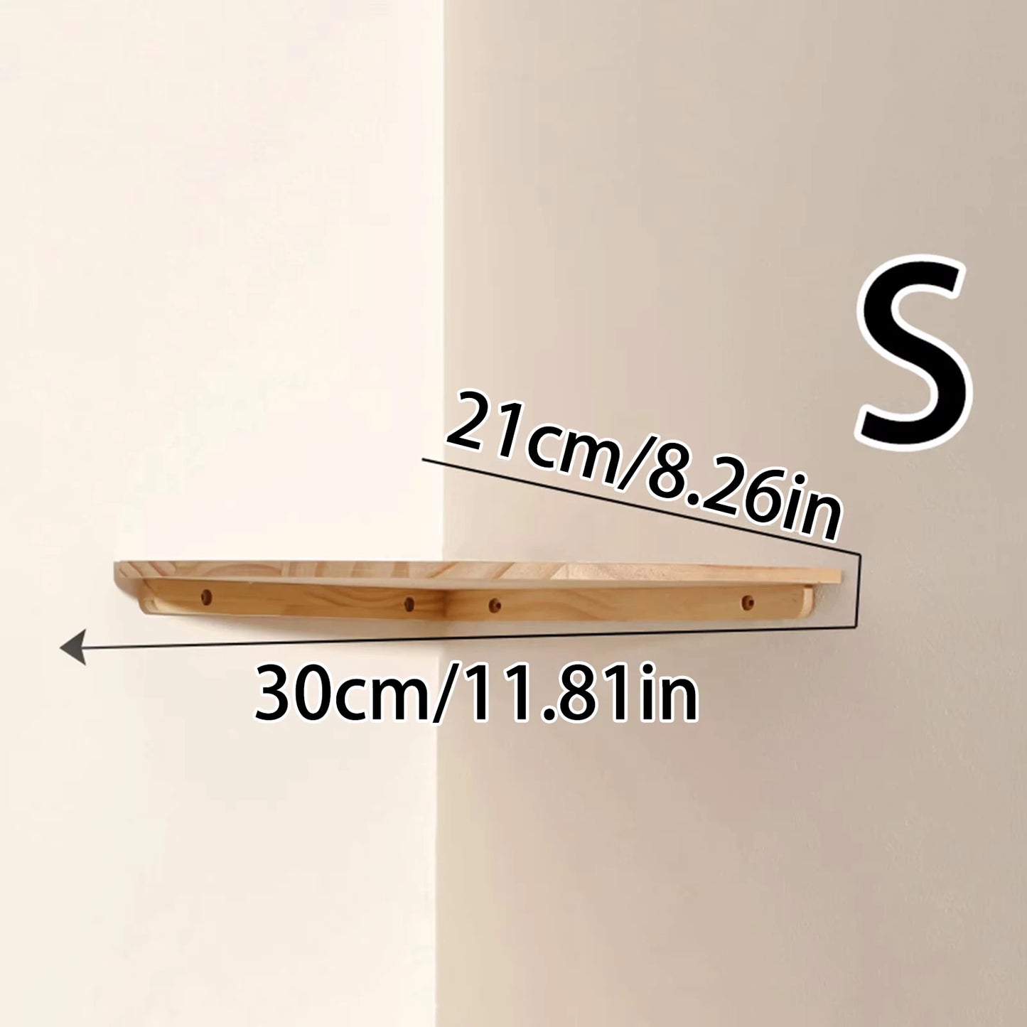 Wooden Floating Shelf