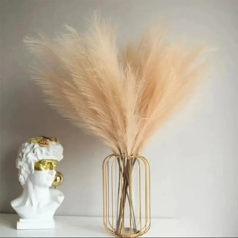 Fluffy Faux Pampas Grass Stems