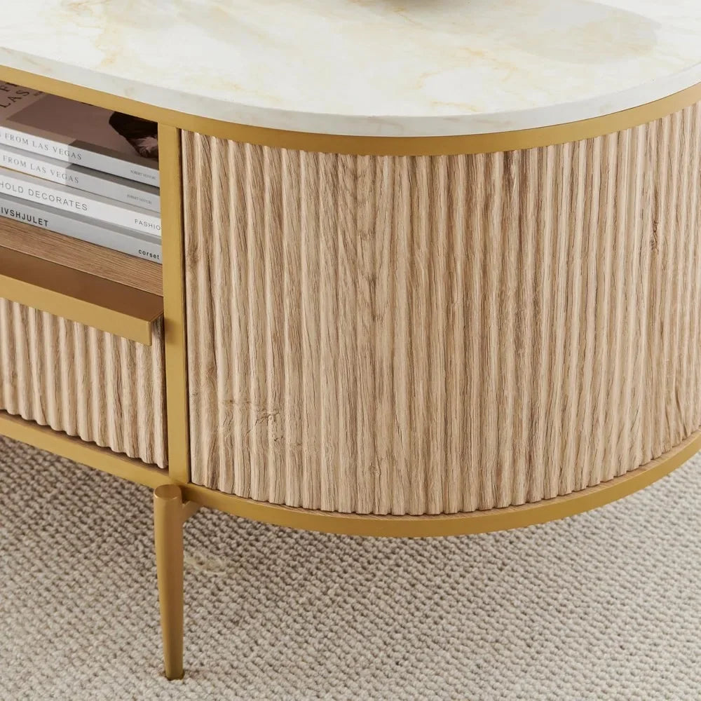 Oval Coffee Table