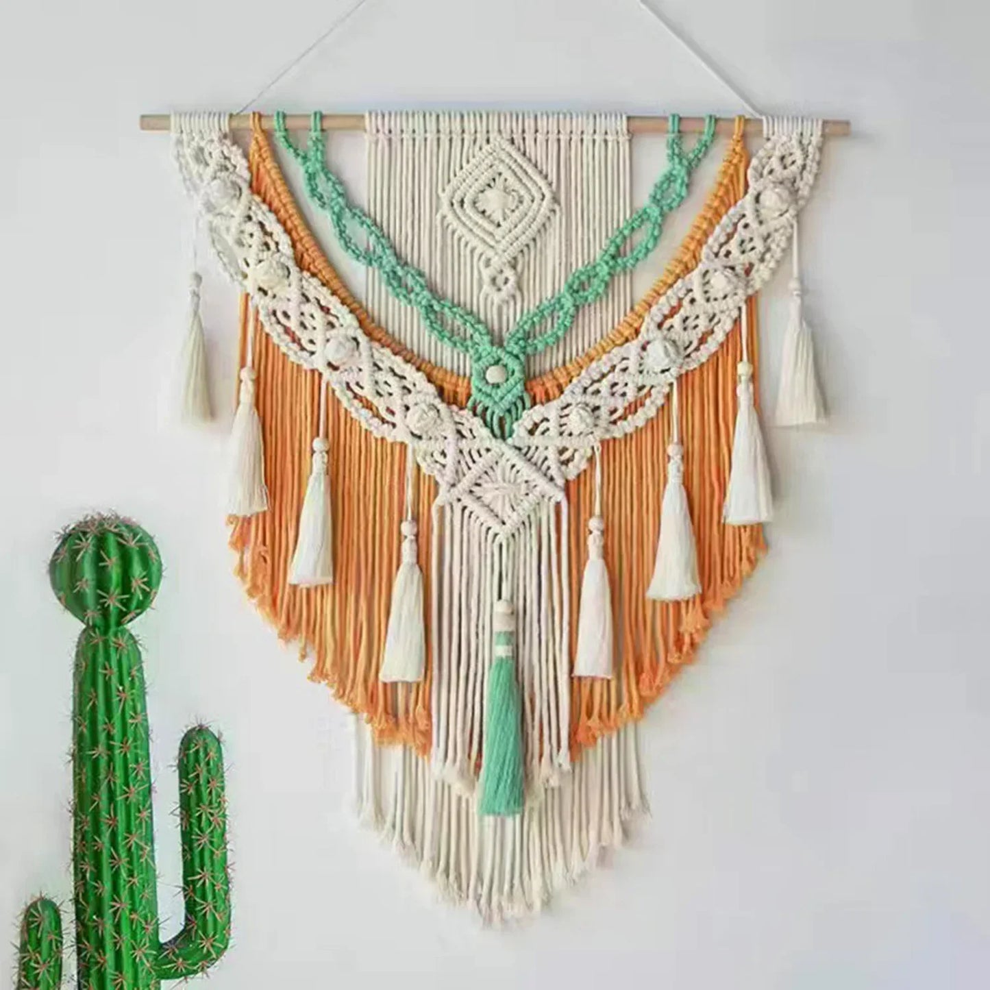 Textured Boho Wall Tapestry