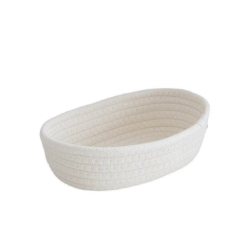 Minimalist Cotton Rope Basket for Everyday Storage