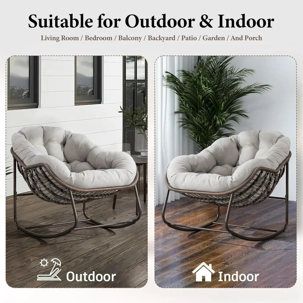 Cushioned Rocker Seat