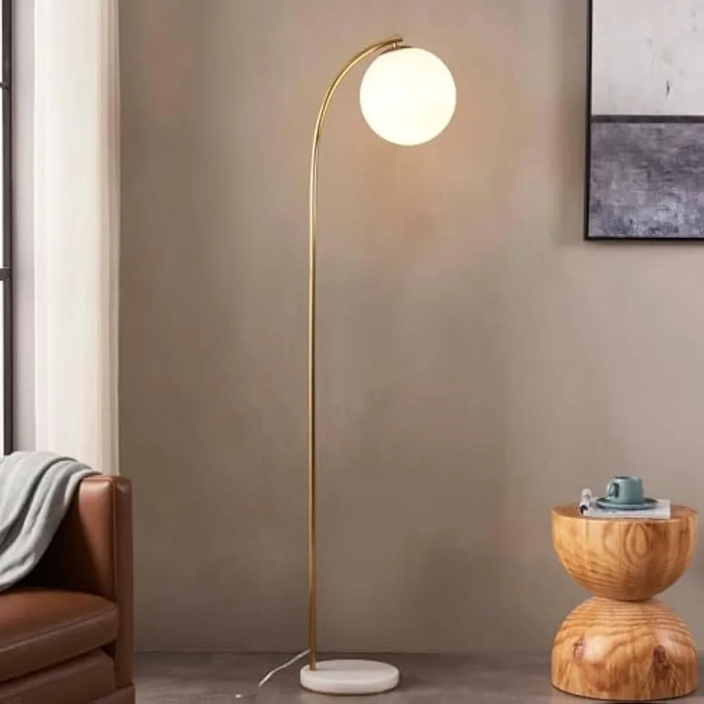 Golden Arc Floor Lamp