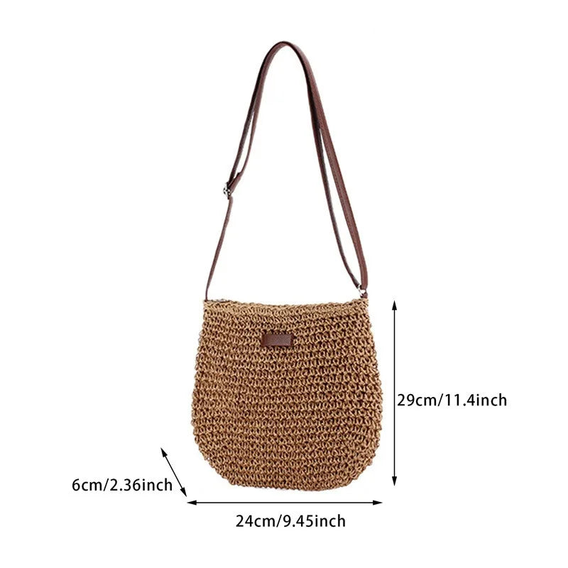 Summer Rattan Handbag