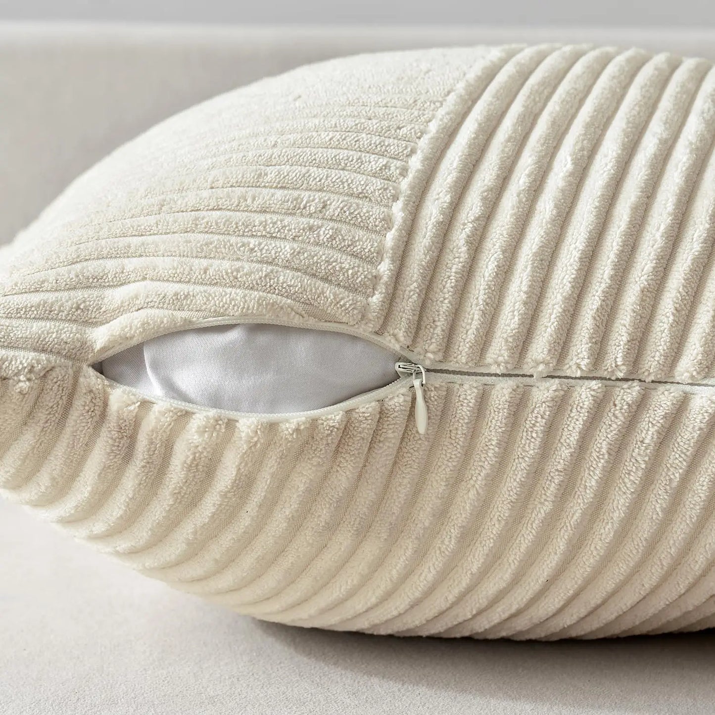 Decorative Corduroy Throw Pillow