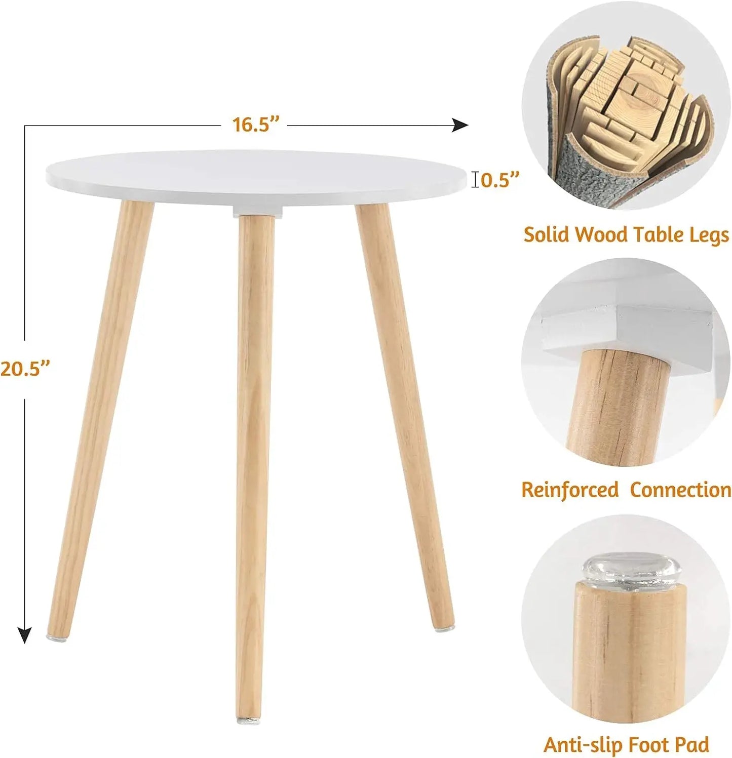 Sequoia Minimalist Side Table