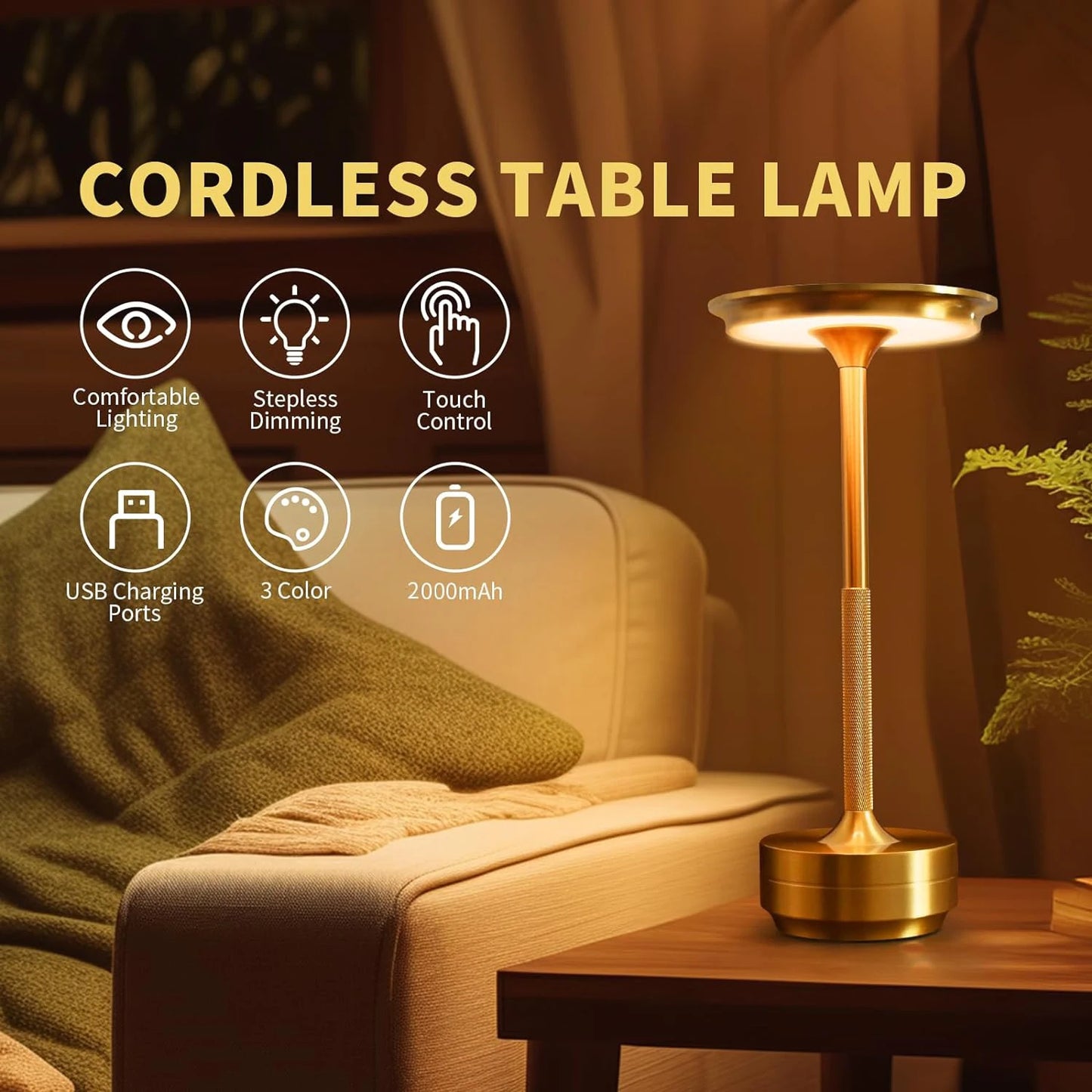 Touch Sensitive Ambient Light