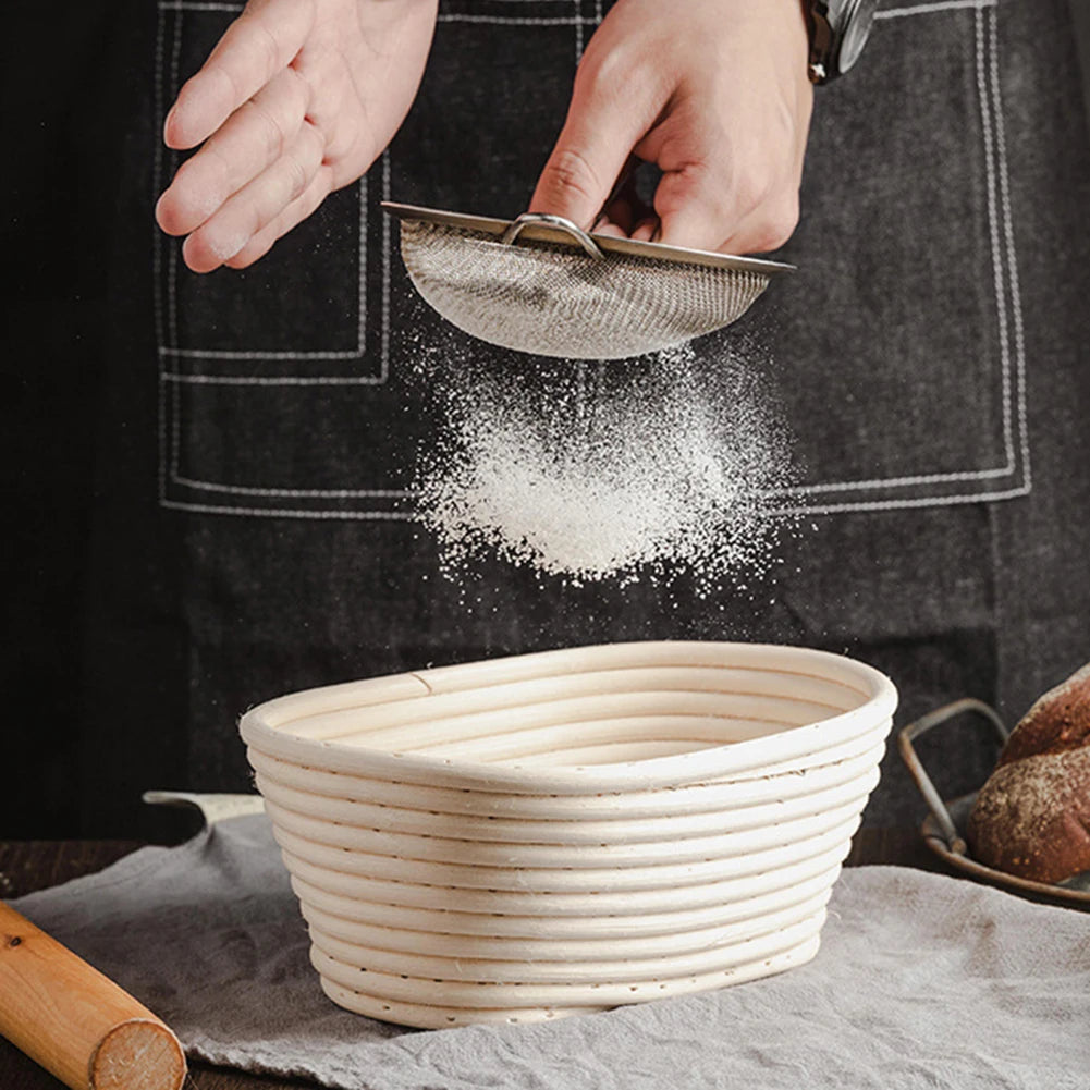 Artisan Rattan Baking Basket