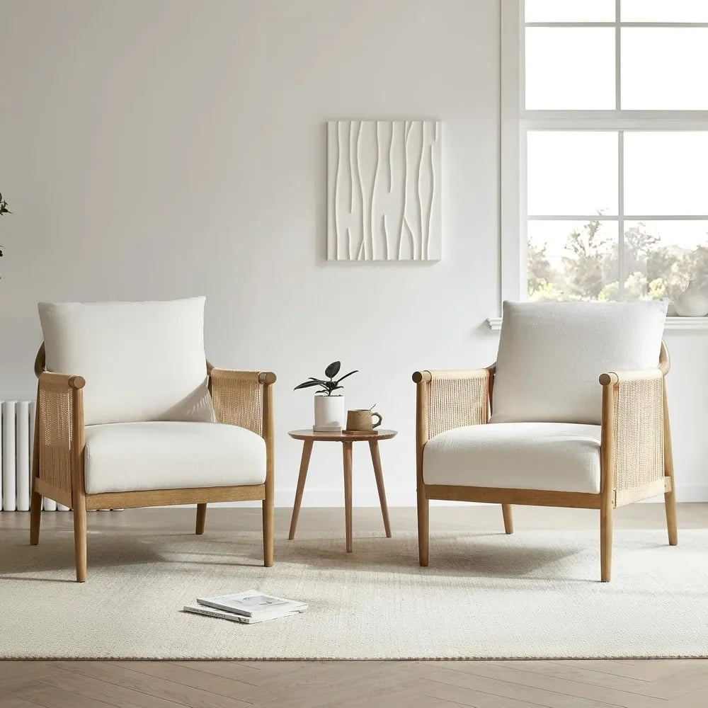Soft Cream Lounge Chair